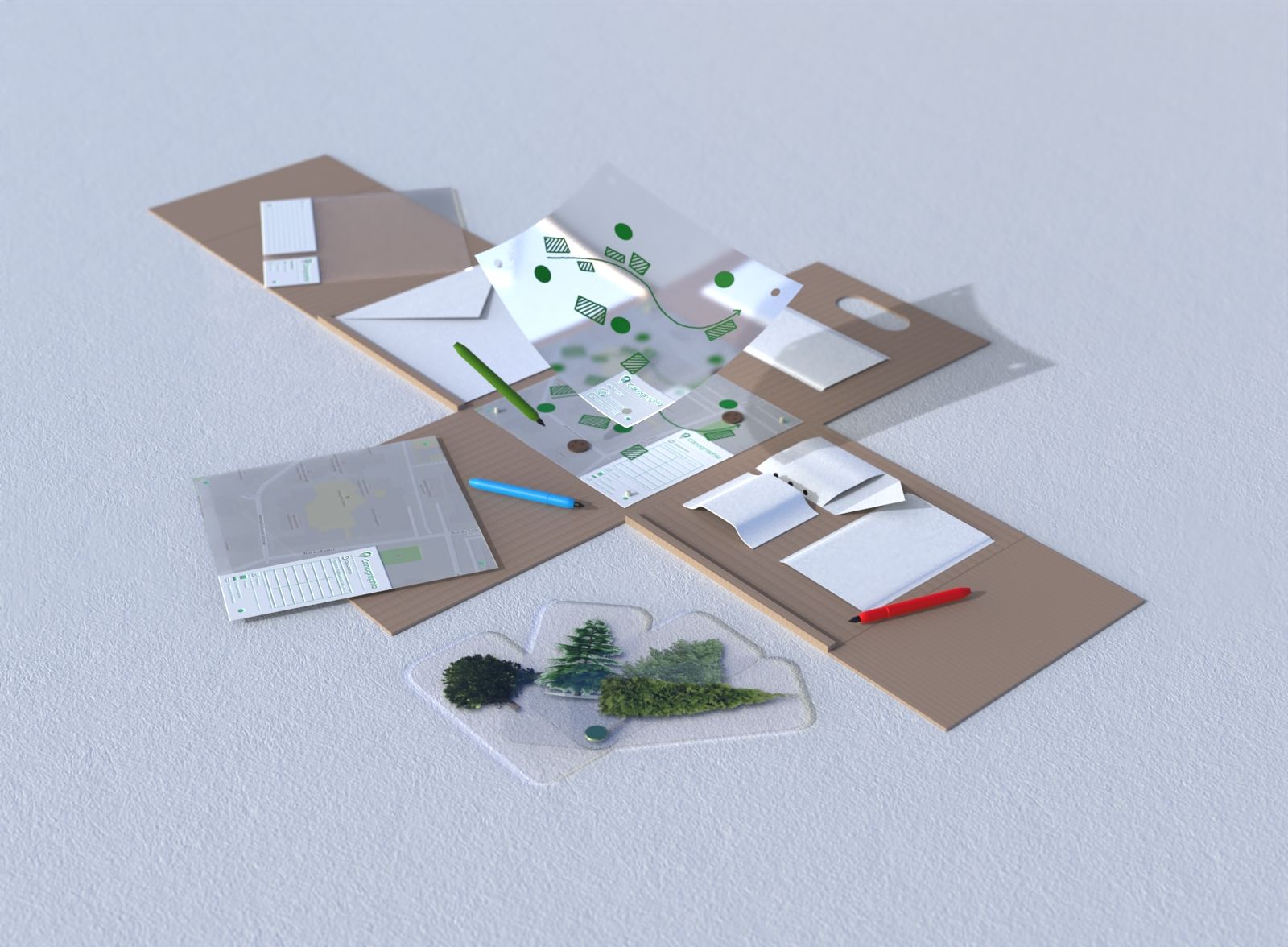 Modélisation 3D du kit.